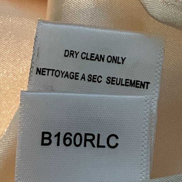 BCBGMaxAzria: Coral, navy and cream cocktail dress (size 4) - Picture 14 of 14